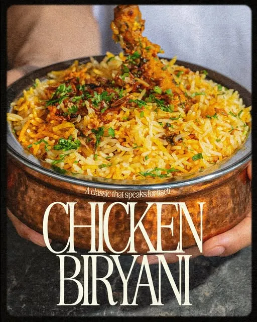 Chicken biryani at Tommy’s