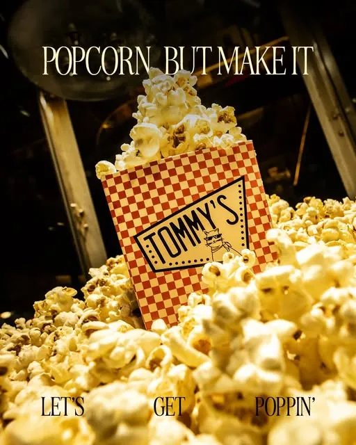 Popcorn at Tommy’s