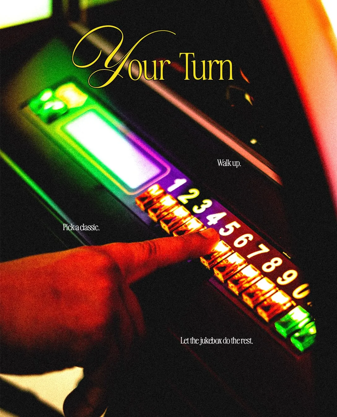 Picking the next song on Tommy’s jukebox